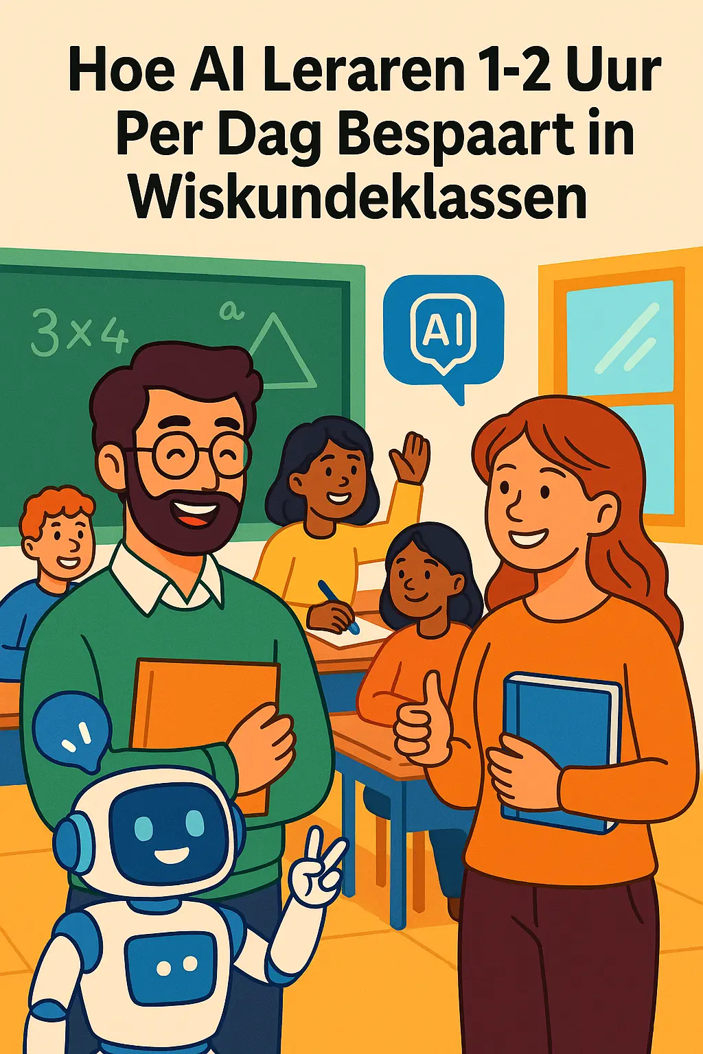 Hoe AI Leraren 1-2 Uur Per Dag Bespaart in Wiskundeklassen