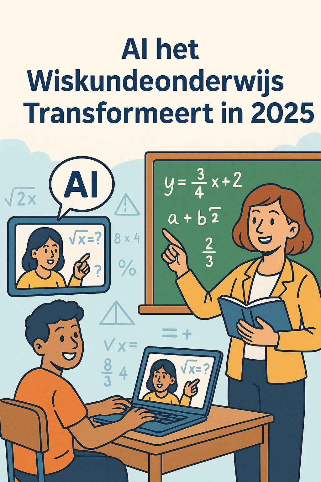 Hoe AI het Wiskundeonderwijs Transformeert in 2025